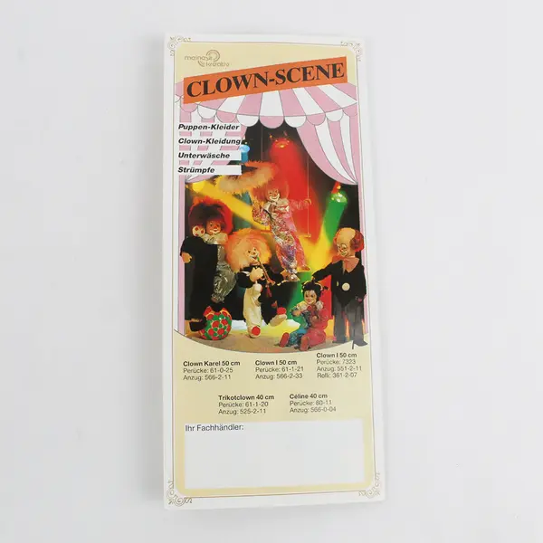 Vintage Meinesz Kreativ Creative Crafting Doll Pamphlet