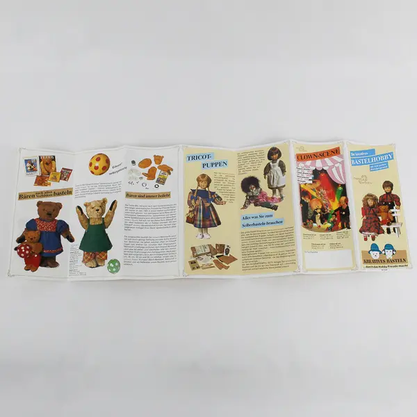 Vintage Meinesz Kreativ Creative Crafting Doll Pamphlet