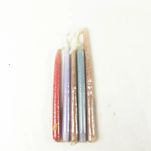 Lot of 5 Candles- 4 10" & 1 12" Candle Unscented New