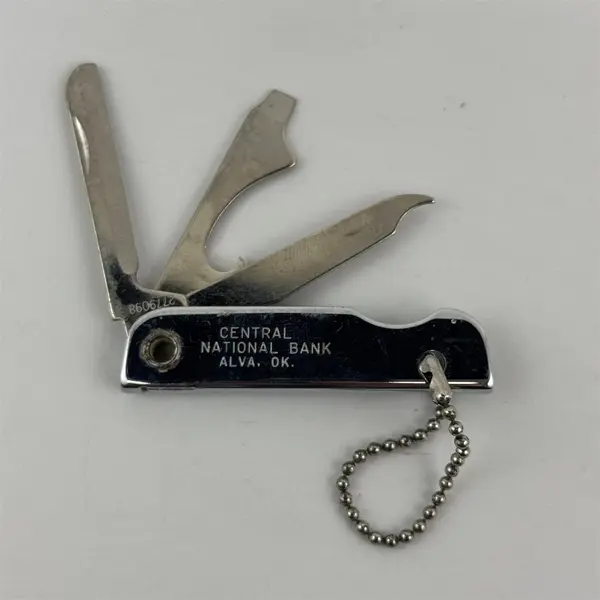 Lot of 2 Pocket Multi-Purpose Folding Multi-Tool Compact Camping Knives