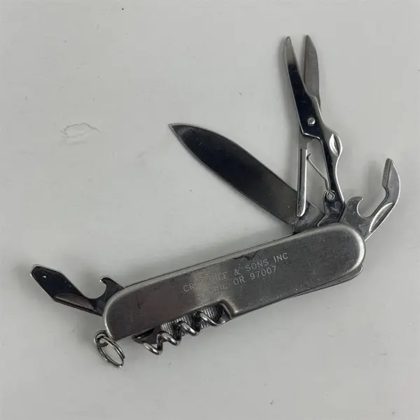 Lot of 2 Pocket Multi-Purpose Folding Multi-Tool Compact Camping Knives