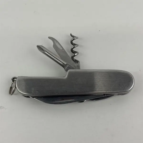 Lot of 2 Pocket Multi-Purpose Folding Multi-Tool Compact Camping Knives