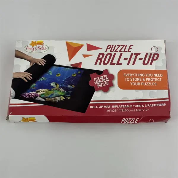 Amy & Delle Roll-It-Up Puzzle Mat Organizer for Jigsaws New
