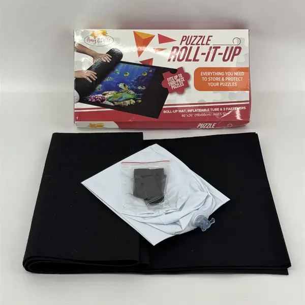 Amy & Delle Roll-It-Up Puzzle Mat Organizer for Jigsaws New