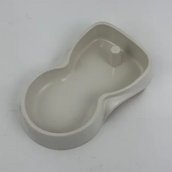 Lot of 2 Plastic Organizers Small Storage Bins for Desk Drawer