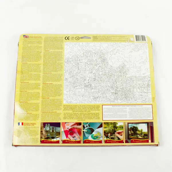 Reeves Oil Painting By Numbers The Masters Collection 1 Numbered Drawing