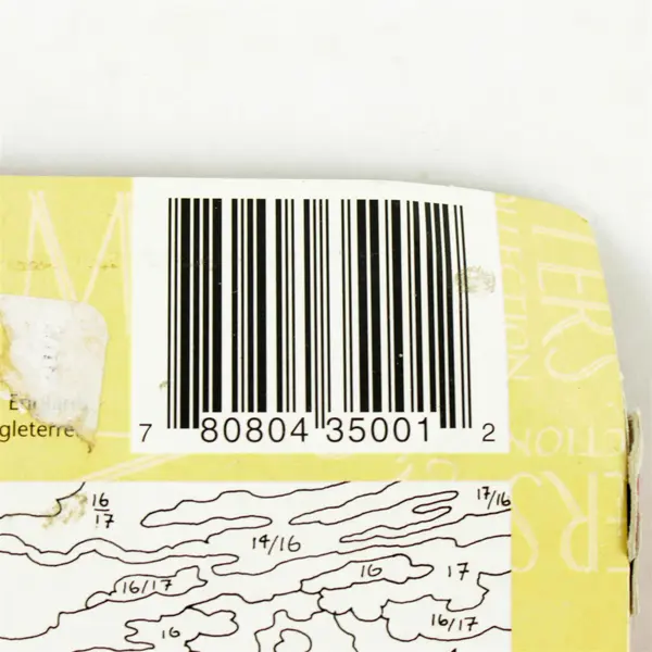 Reeves Oil Painting By Numbers The Masters Collection 1 Numbered Drawing