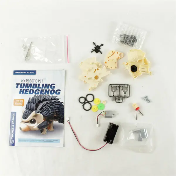 Thames & Kosmos My Robotic Pet Tumbling Hedgehog STEM Building Kit - Used