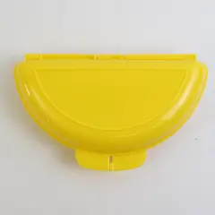 Yellow Plastic Microwave Omelet Maker Kitchen Gadget