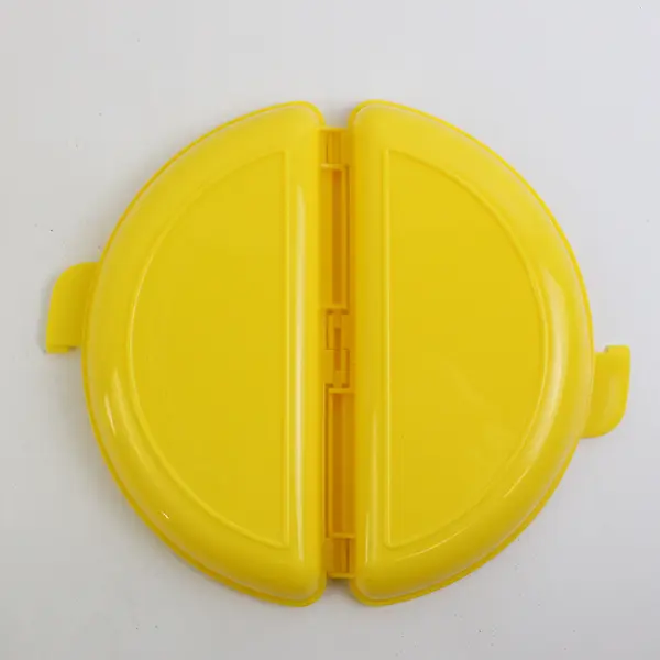Yellow Plastic Microwave Omelet Maker Kitchen Gadget