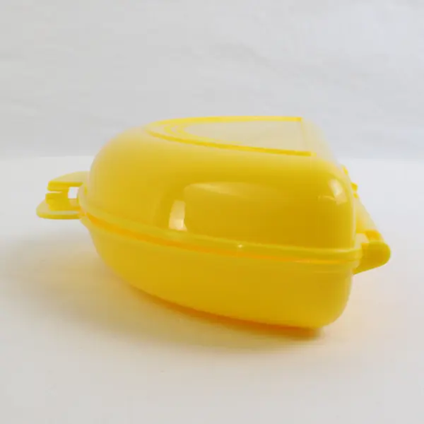 Yellow Plastic Microwave Omelet Maker Kitchen Gadget