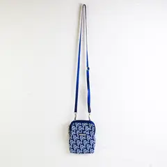 Baggallini Take Two RFID Bryant Crossbody Bag Cobalt Tile Blue