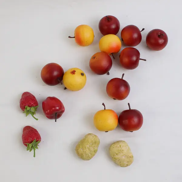 28 Piece Lot Small Doll Play Food Fruits and Veggies