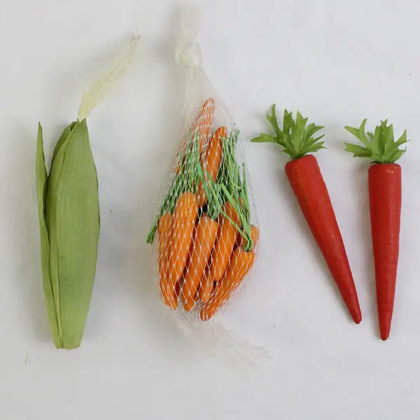 28 Piece Lot Small Doll Play Food Fruits and Veggies