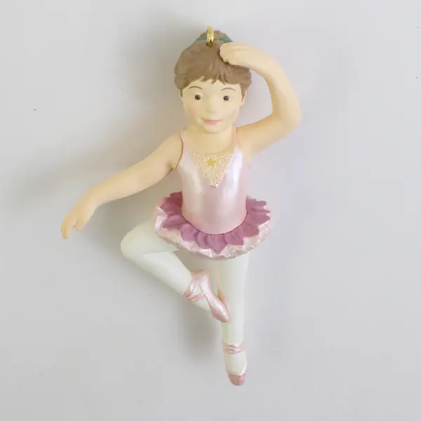 1993 Hallmark On Her Toes Ballerina Keepsake Ornament