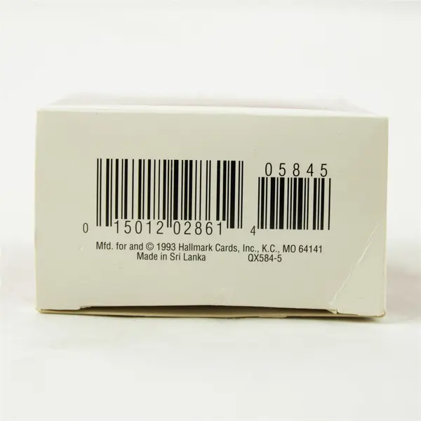 Hallmark 1993 Keepsake Ornament Mom & Dad His 'N Hers Slippers QX584-5