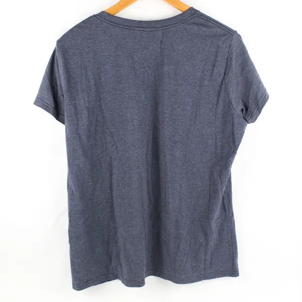 NWT Island Girl Women's XL Blue Cotton Blend "Aloha" Graphic T-Shirt