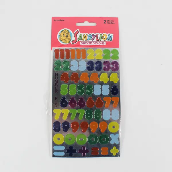 Lot of 5 Assorted Themes Stickers for Crafts, Scrapbooking, etc.  New 