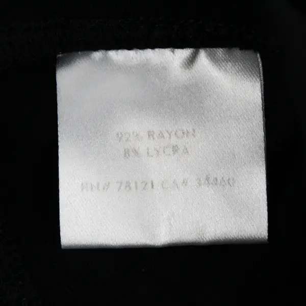 Eileen Fisher Women's M Black High/Low Maxi Skirt with Elastic Waist