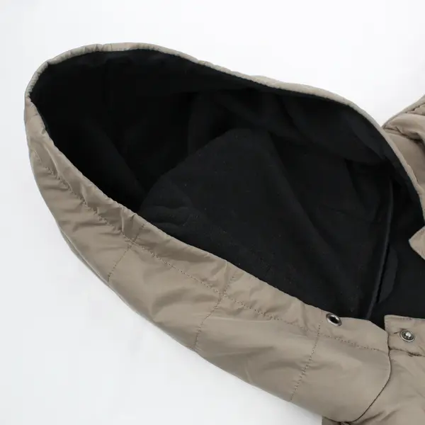 Alpine Design Men's M Brown Green Lined Quilted Puffer Jacket w/Hood