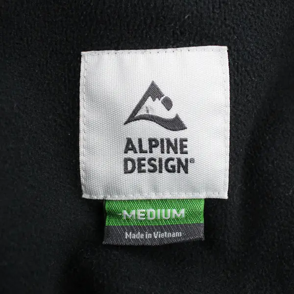 Alpine Design Men's M Brown Green Lined Quilted Puffer Jacket w/Hood