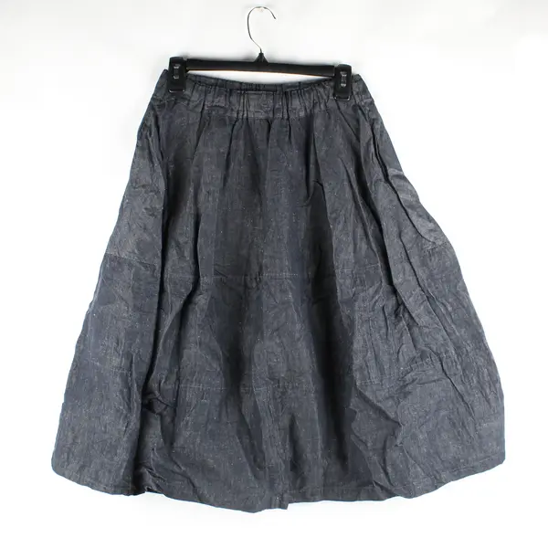 NICO. Nicholson & Nicholson Women's 36 Dark Denim Betty-W Skirt w/Drawstring