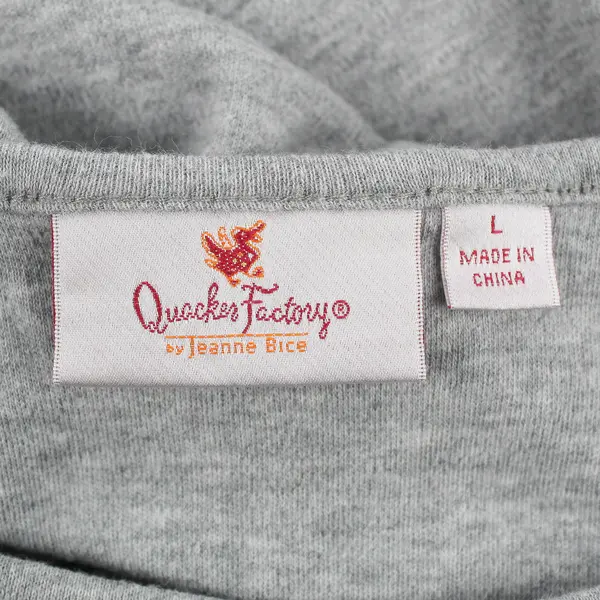 Quacker Factory by Jeanne Bice Sz L Embellished w/Sparkly Halloween Designs