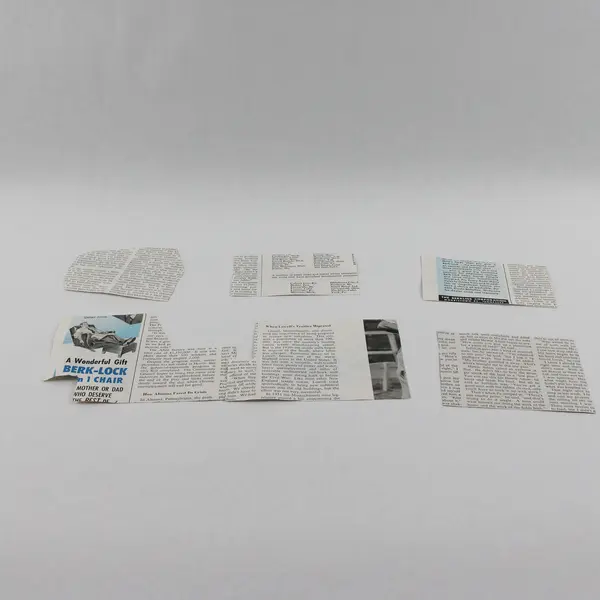 Lot Of 6 Vintage 1950s Chevrolet Mercury Automobile Illustration Ad Clippings 