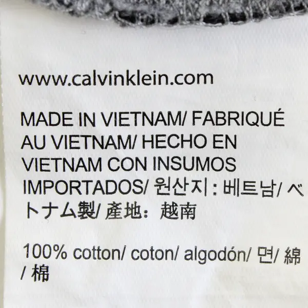 Calvin Klein Men's Heather Gray 100% Cotton Short Sleeve Polo Shirt