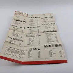 Vintage View Master Bilingual Italian French German Catalog Brochure