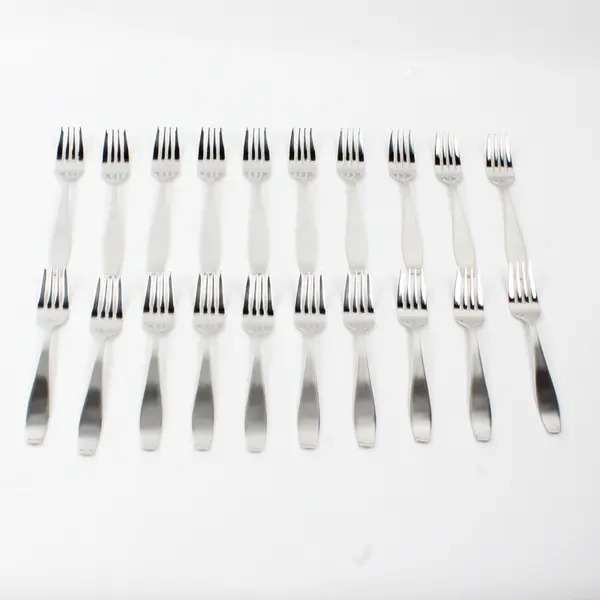 Lot of 20 RSVP Forks 18/10 Stainless Flatware 6.75" Long