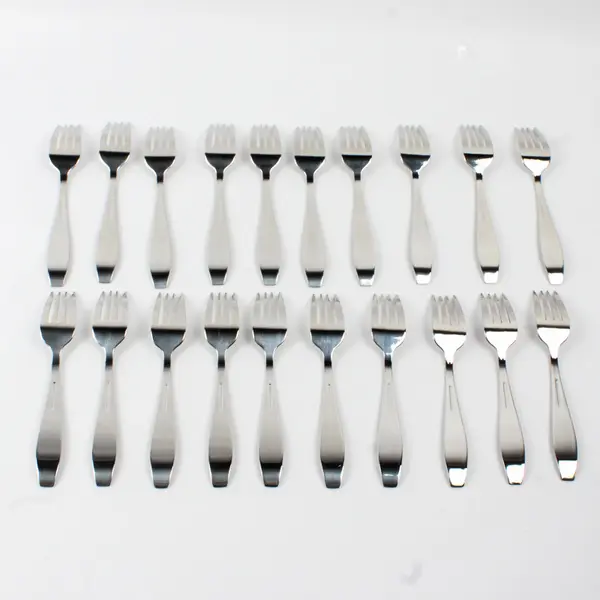 Lot of 20 RSVP Forks 18/10 Stainless Flatware 6.75" Long