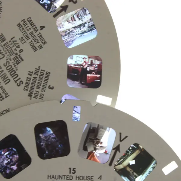 Set Of 2 Vintage View Master B4771 B4773 TV Shows at Universal Studios Reels