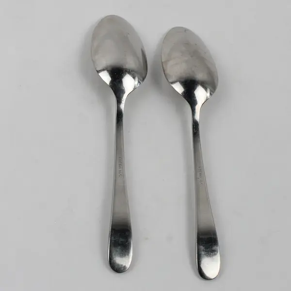 Lot of 2 Oneida OHS337 18/0 Stainless Tablespoons Flatware 7" Long