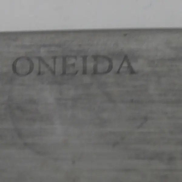 Lot Of 4 Oneida Silver Checkers (Stainless) Flatware Dinner Knives 9.75" Long