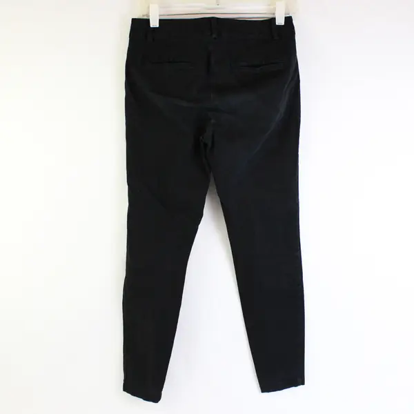 LOFT Women's 0P (28) Black Skinny Ankle Petite Dress Pants