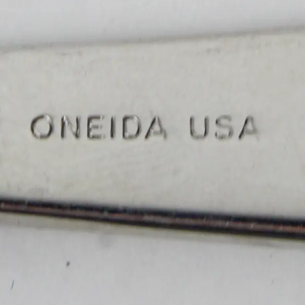 Lot of 2 Oneida Kensington Seafood Cocktail Fork Egg Spoon Flatware