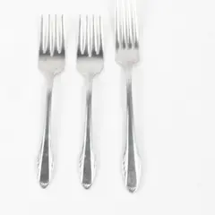 Lot of 3 Oneida  Dinner Forks Salad Fork Stainless Flatware