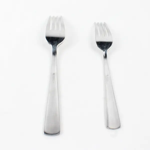 Lot of 2 Oneida Forks Stainless Steel Flatware 7.5" Long