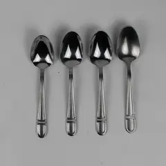 Lot Of 4 Oneida Silver Colonnade (Stainless) Flatware Teaspoons 6.5" Long
