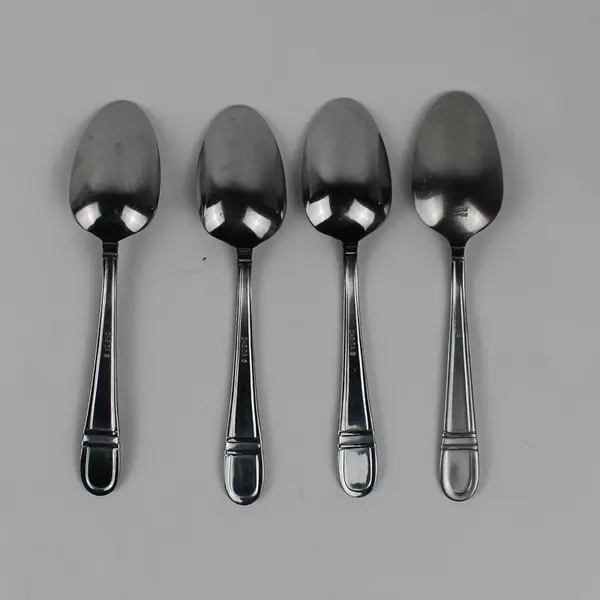 Lot Of 4 Oneida Silver Colonnade (Stainless) Flatware Teaspoons 6.5" Long