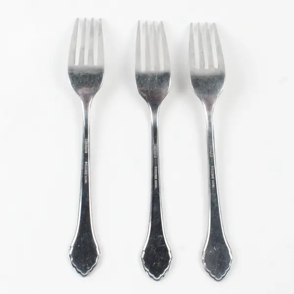 Lot of 3 Northland Holyanne Forks Stainless Flatware 7.5" Long