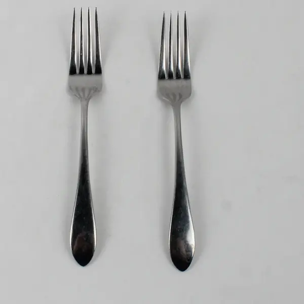 Lot of 2 Gorham Dinner Forks Stainless 8" Long Flatware