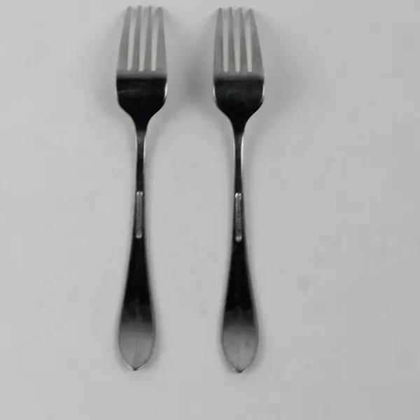 Lot of 2 Gorham Dinner Forks Stainless 8" Long Flatware