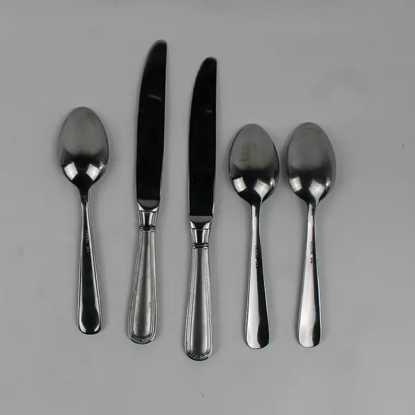 Lot Of 5 Oneida Silver Carranza (Stainless) Flatware 3 Soup Spoon 2 Dinner Knife
