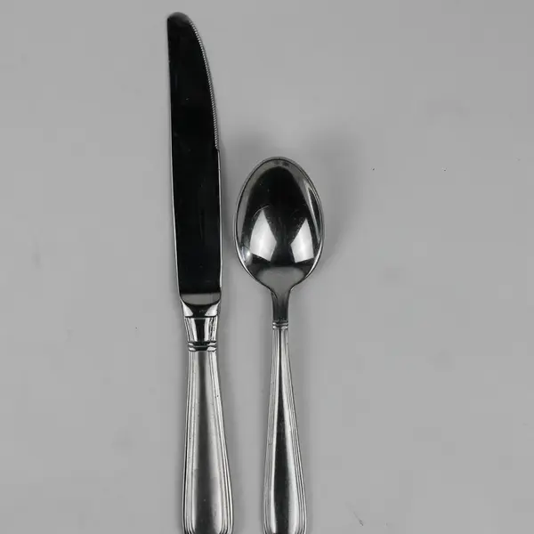 Lot Of 5 Oneida Silver Carranza (Stainless) Flatware 3 Soup Spoon 2 Dinner Knife