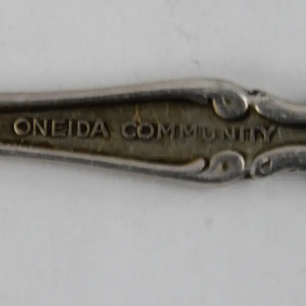 Lot of 2 Oneida Community Beethoven Silverplate Salad Fork Teaspoon Flatware