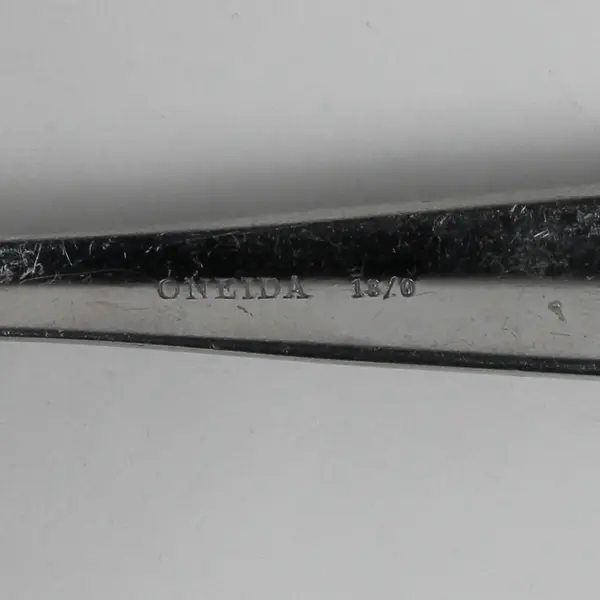 Lot Of 7 Oneida Silver Carranza (Stainless) Flatware 6 Dinner Forks & 1 Salad