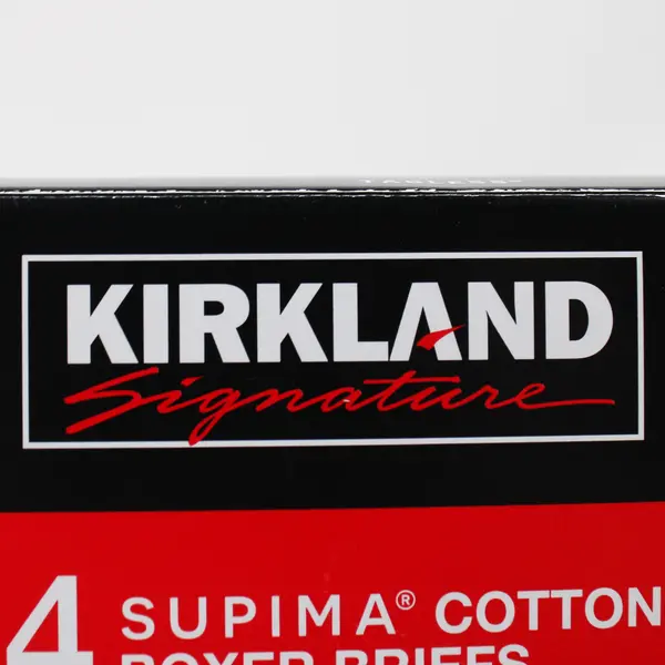 Three Kirkland Signature Supima Cotton Boxer Briefs Med Open Box Missing 1