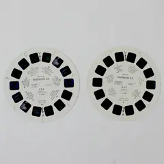 Lot Of 2 Sawyer's View Master A7901 A7903 Washington DC Reels